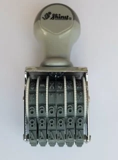 Dấu Số Xoay N46 (6 số 4mm)