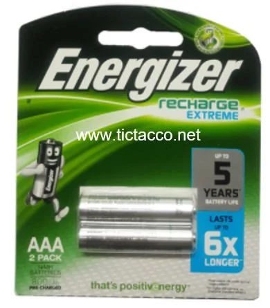 Pin sạc Energizer AAA 800 mAh NH12erp2 ( 2 viên/vĩ)