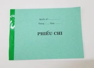 Phiếu chi 1 liên (13*19 - giấy tái sinh)