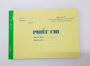 Phiếu chi 3 liên (13*19 50 bộ)