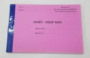 Phiếu nhập kho 2 liên (13*19 50 bộ)