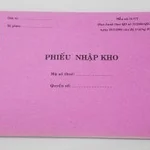 Phiếu nhập kho 2 liên (13*19 50 bộ)