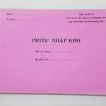 Phiếu nhập kho 3 liên (13*19 50 bộ)