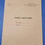 Phiếu nhập kho 1 liên (20x25 giấy tái sinh) 74 tờ
