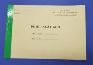 Phiếu xuất kho 2 liên (13x19 50 bộ)