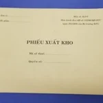 Phiếu xuất kho 2 liên (13x19 50 bộ)