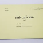 Phiếu xuất kho 3 liên (13x19 50 bộ)