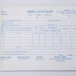 Phiếu xuất kho 3 liên (13x19 50 bộ)