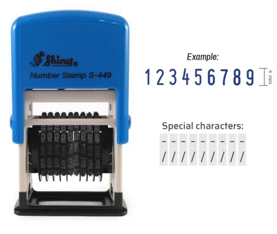 Dấu tự động 9 số S449