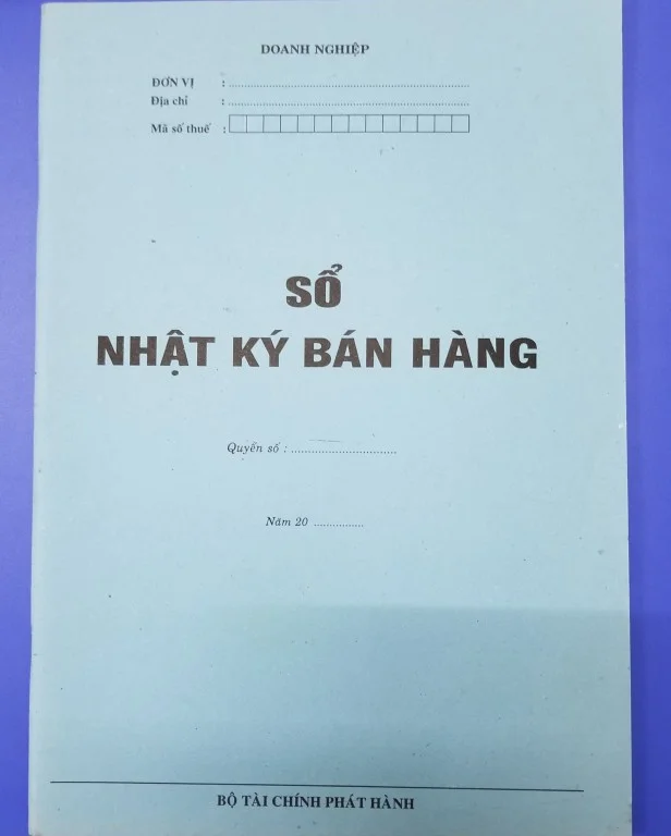 Sổ nhật ký bán hàng