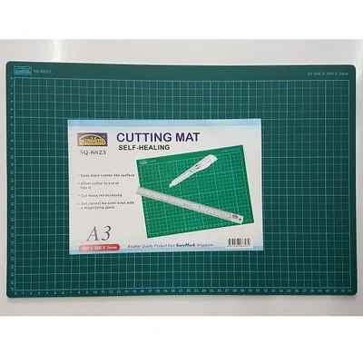 Miếng cao su lót đóng dấu (Tấm lót cắt giấy A3 -SQ8823)