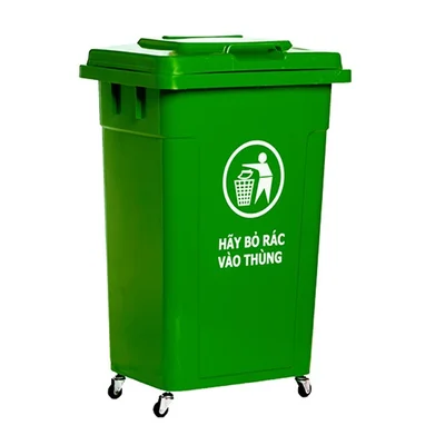 Thùng rác nhựa ngoài trời 60L