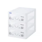 Tủ nhựa A4 nắp bằng DT 3 ngăn 343/3