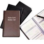 Sổ namecard bìa da đen YaPeng 160