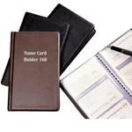Sổ namecard bìa da đen YaPeng 160