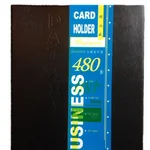 Sổ namecard bìa da đen YaPeng 480H