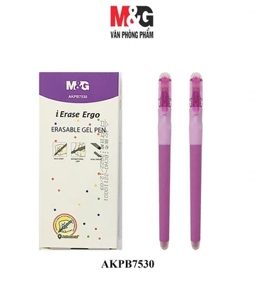 Bút nước xóa được B7530 (TÍM) ( hộp=12 cây)